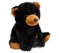 KUKUShining Peluche Orso Nero, Morbido E Tenero Bambola Di Peluche Realistica Regalo For La Decorazione Della Stanza