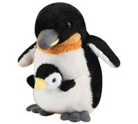 KUKUShining Peluche Pinguino Mamma E Bambino, Bambola Di Peluche Morbida Soffice Regalo Per Bambini Adulti E Amici