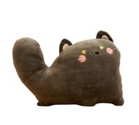 KUKUShining Piccione Peluche, Simpatico Lumaca Gatto Giocattolo Polpo Morbido Cuscino for Regalo Cuscino Divano(Cats)