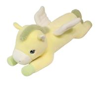 KUKUShining Pony Peluche, Simpatici Animali Proni Bambole Cavallo Angelo Pegaso Cuscino for Regali Compleanno(Yellow,50cm/19.7in)