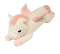 KUKUShining Pony Peluche, Simpatici Animali Proni Bambole Cavallo Angelo Pegaso Cuscino for Regali Compleanno(White,80cm/31.5in)