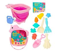 KUKUTrue® Giocattolo 3 4 5 6 7 Anni, Giocattolo Sabbia da 3 Anni, Sandbox, Abilità Pratiche, Coordinazione Mano Occhio, Regalo 3-7 Bambini Maschio Femmina