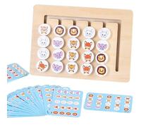 KUKUTrue Montessori Giocattoli 3 4 5 6 Giochi dai 3 anni in su, Giocattoli dai 3 anni in su, puzzle scorrevole, giochi da tavolo, regalo 3-6 anni bambini ragazzi ragazze