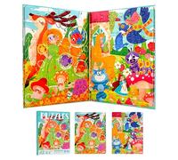 KUKUTrue® Montessori Giocattolo 3 4 5, Giochi per Bambini da 3 Anni, Gioco Magnetico da 3 Anni, Puzzle Magnetico, Giocattoli Motorici, Regalo 3-5 Bambini Ragazzi Ragazze
