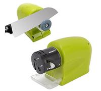 Kukyller Affilacoltelli Elettrico, Affilacoltelli Automatico per Affilatura Forbici Affilatura Rapida per Domestica, 5,3x3,1x1,7 Pollici