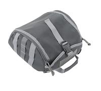Kukyller Borsa di stoccaggio della protezione del casco, borsa per il committente per il casco motociclistico regolabile per viaggi sportivi (Grigio)