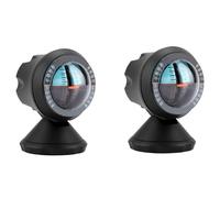 Kukyller Car Inclinometer, 2PCS Vehicle Clinometer Slope Indicator Tilt Gauge Angle Meter Inclinometer Gauge Clinometer for Vehicle Safety