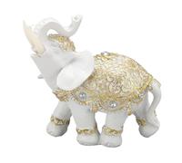 Kukyller Elephant Statue Elephant Statue Elephant Figurine Elephant Decoration Lucky Elephant Figurine Elephant Decor House Decorations Living Room (M)