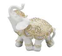 Kukyller Elephant Statue Elephant Statue Elephant Figurine Elephant Decoration Lucky Elephant Figurine Elephant Decor House Decorations Living Room (S)
