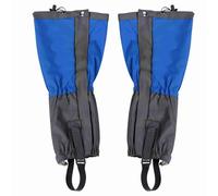 Kukyller Ghette per le gambe per uomo Protezioni per le gambe Ghette per sentieri Ghette per stivali Ghetta per neve Scarpe da trekking Stivali Copri ghette per legging da sci (Blu)