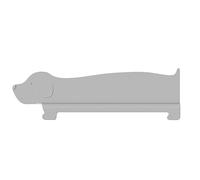 Kukyller Sinking Splatter Guard, Scalat silicone Scherma di lavandino riutilizzabile Piatto di baffle per la lavaggio per i controsoffitti del bagno da cucina (Grey)