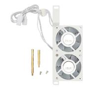 Kukyller Ventola di raffreddamento della memoria, radiatore della memoria desktop Ventole di raffreddamento RAM della memoria 6025 PWM da 1000 a 3000 giri/min 5 V 3 pin (Bianca)