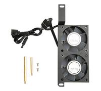 Kukyller Ventola di raffreddamento della memoria, radiatore della memoria desktop Ventole di raffreddamento RAM della memoria 6025 PWM da 1000 a 3000 giri/min 5 V 3 pin (Nera)