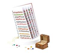 KULIA Adesivi il viso Stone Bindi tatuaggi bellezza gioielli alla moda punti rotondi set matrimoni forme assortite feste decorazioni unghie bindi colorati fantasiosi accessori moda sposa regali donna