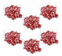 KULIA® Adesivi per tatuaggi Bindi sulla fronte Tikka punti rotondi 6 confezioni adesivi per la fronte gioielli per il viso Bindi da sposa gioielli per il viso Bollywood taglie miste Bindi rossi