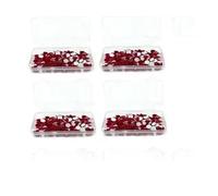 KULIA® Adesivo per tatuaggi tikka sulla fronte con pietra di cristallo Bindi marrone 4 confezioni gemme per il viso Bindi indiane adesivi per tatuaggi tikka da donna adesivi per tatuaggi tikka donna