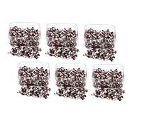 KULIA® Bindi Indiani e Tikka Frontali Adesivi Tatuaggio a Pois Rotondi per il Viso Accessori Sposa e Donna Gioielli per Feste in Stile Bollywood Bindi in Velluto di Piccole Dimensioni