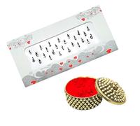 KULIA® Black Bindi Round Dots Tattoos Sticker Wedding Tikka 6 confezioni Round Bindi Accessori sposa Uso quotidiano Adesivi Crystal Stone Bindi Bollywood Party Bindi Gioielli moda Gioielli