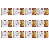 KULIA Designer Bindi Stonee Dots Confezione da 12 adesivi Bindi con pietre di cristallo per la fronte Adesivi Ticker Donna Bindi Mix Size Donna Tikka Bindi Gioielli alla moda Gioielli per il viso