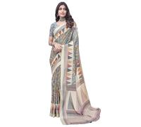 KULIA® Sarees Per Le Donne Bollywood Designer Chiffon Sari Partito Indossare Ricamato Etnico Matrimonio Sari & Camicetta Non Cucita Abbigliamento Tradizionale Per Le Donne Indiano Sarees Set Rakhi