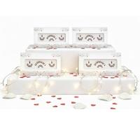 KULIA Set di 4 pacchetti di bindi lunghi in velluto bordeaux per la fronte, adesivi per tatuaggi, accessori per feste in stile Bollywood, tikka per matrimoni, bindi tradizionali regalo per donna