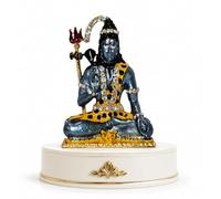 KULIA® Statua di Shiva Murti religiosa decorazione tempio statuette indiane Idolo dio indù