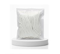 KULIA® Stoppini rotondi in cotone (100 pezzi) - Per lampade a olio (Diya) e Ghee, accessori per Puja indiana, ideali per Diwali e Navratri.