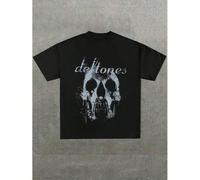 kull And 'defton Es' Band Tribute Printed Casual Soft Short Sleeve Pure Cotton 220gsm T - Shirt KOMFORT & SICHERHEIT - Das Kinder-T-Shirt aus 100 % Baumwolle bietet höchsten Tragekomfort und Sicherhei