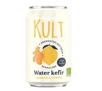 Kult Water Kefir, kefir d'acqua, zenzero e limone, 330 ml