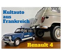 Kultauto aus Frankreich - Renault 4 (Tischkalender 2026 DIN A5 quer), CALVENDO Monatskalender: Der Renault 4, vom Alltagsauto zum beliebten Klassiker