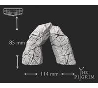 Kultisten Scena Miniatura Set Modulare Ripiano Tavolo Terrain per Ttrpg's Come D