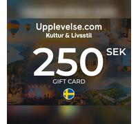 Kultur & Livsstil - Upplevelse.com Gift Card 250 SEK Key - SWEDEN