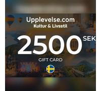 Kultur & Livsstil - Upplevelse.com Gift Card 2500 SEK Key - SWEDEN
