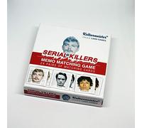 Kulturmeister - Famigerato Serial Killers Memory Match Game - Thrilling Memory Matching Game con tema Serial Killer, impegnarsi in un grande divertimento con le carte per le serate di gioco e gli