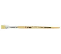 Kum 511.15.11 No.10 Hog Hair Wood Handle Bristle Brushes