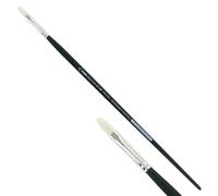 KUM 5122911 - Pennello per acrilico e olio Black Line, lingua di gatto, misura 6, per artisti, pennelli per artisti, forniture per artisti