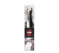 KUM 5147816 - Set di pennelli per artisti Illustration Watercolor, 4 pennelli per la pittura ad acquerello