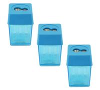 KUM AZ103.51.16-B - Temperino con contenitore 228 M2, blu, confezione da 3, temperino a doppio contenitore