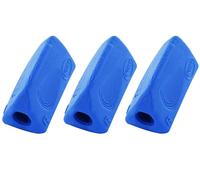KUM AZ406.02.16-B - Supporto per scrivere Sattler Tri Grip per destrimani e mancini, blu, 3 pezzi