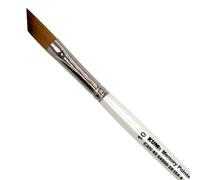 KUM - Pennello per acquerello Memory Point obliquo misura 10 | Pennelli per artisti, materiale artistico per la pittura ad acquerello e watercolor