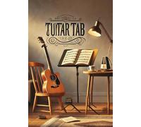 Kuma Maeda Guitar Tab Notebook for Writing Down Licks, Scales, and Practice Techniques