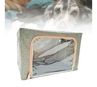 KUMIAO Incubatrice per animali domestici, per trattamento di ossigenoterapia per cani e gatti, per trattamento della respirazione della tosse, ideale per cuccioli e gattini