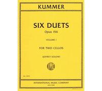 Kummer, F.A. - Six Duets, Op. 156, Volume 1 - Two Cellos - edited by Walter Schulz - International