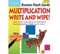 Kumon Kumon Multiplication Write and Wipe Flash Cards (Tascabile)