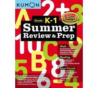 Kumon Kumon Summer Review and Prep K-1 (Tascabile)