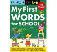 Kumon Publishing Kumon My First Words for School (Tascabile)