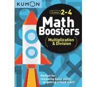 Kumon Publishing North Am Kumon Math Boosters: Multiplication & Div (Tascabile)