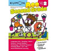 Kumon Publishing North America Kumon Ace Second Grade (Tascabile)