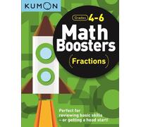 Kumon Publishing North America Kumon Kumon Math Boosters: Fractions (Tascabile)