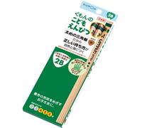 KUMON SE-43 Matita per bambini 2B spesso albero triangolare confezione da 6 d...